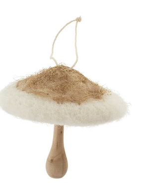 Felt Mushroom Ornament