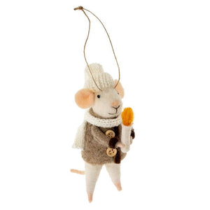 Candlelight Caleb Mouse Ornament
