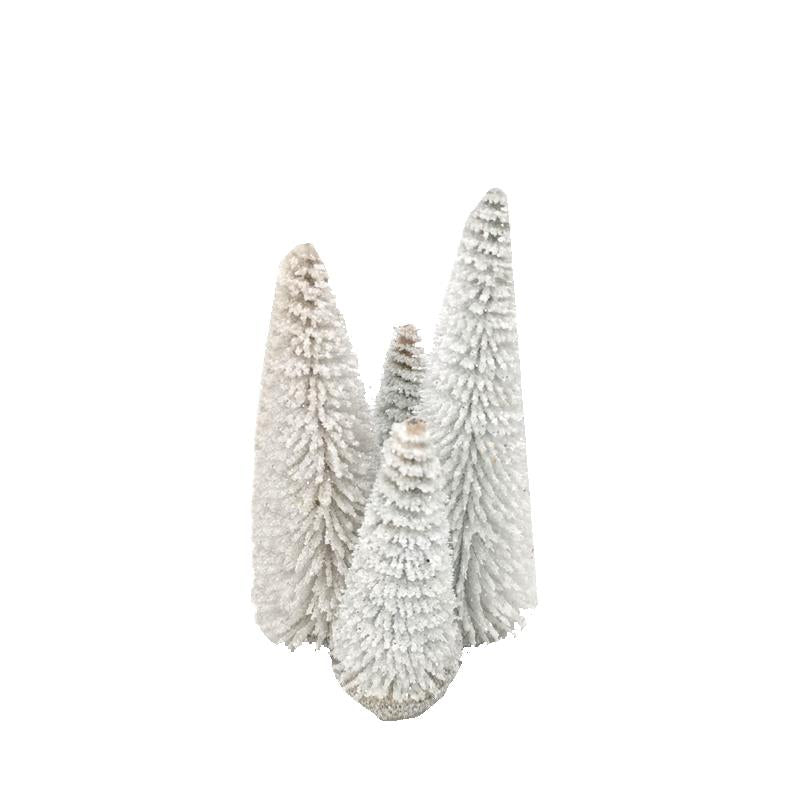 Bottle Brush Tree Set (4)