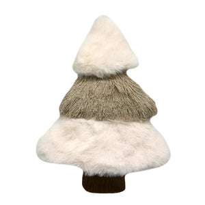 Faux Fur Christmas Tree