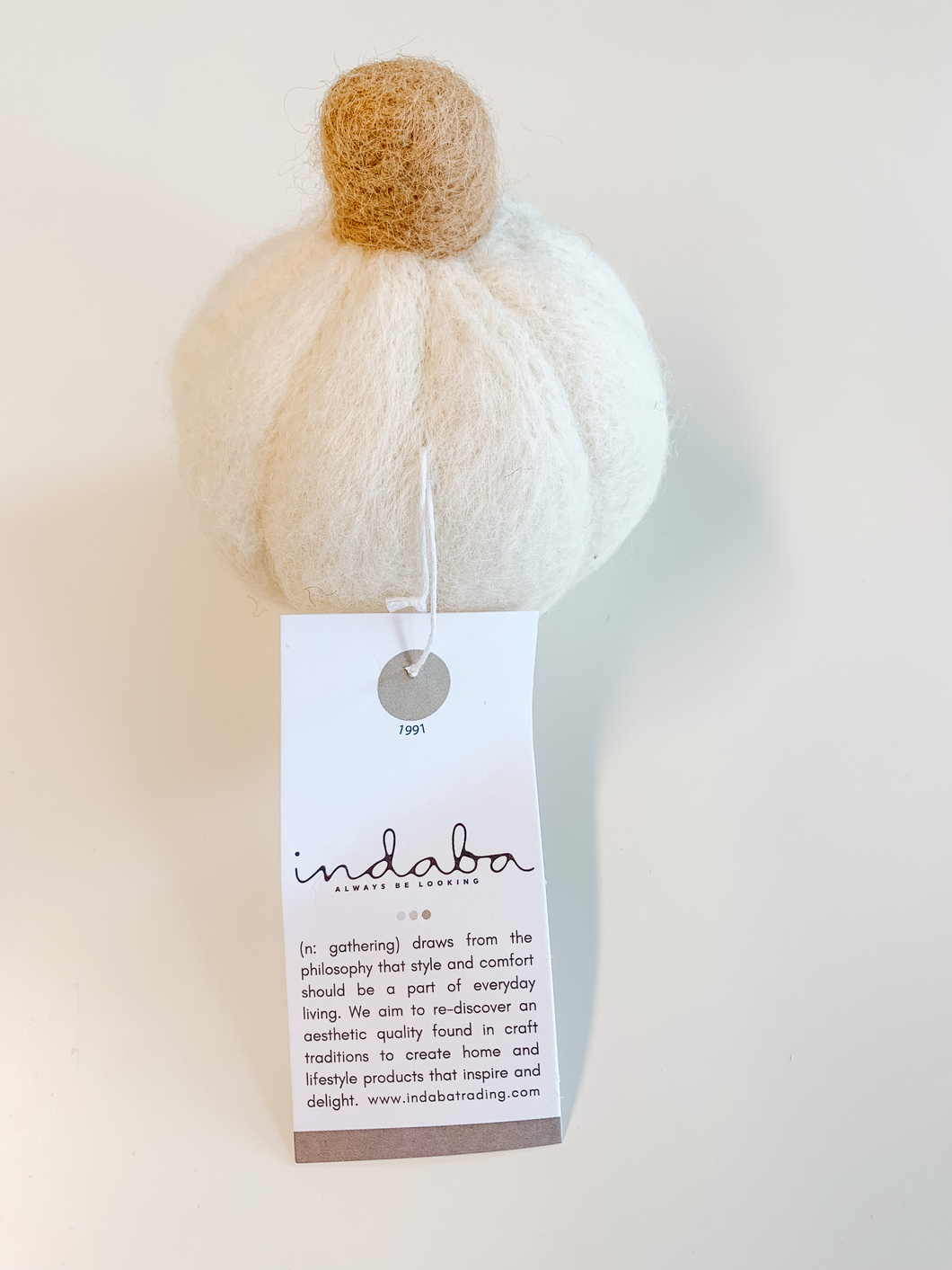 Mini Wool Pumpkin (Fair Trade)