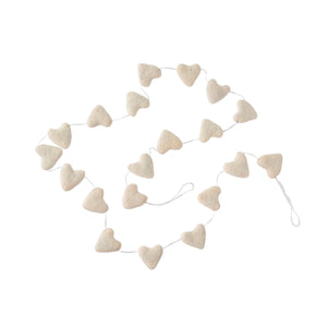 Felt Heart Garland