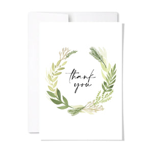 Thank You (Green) Card