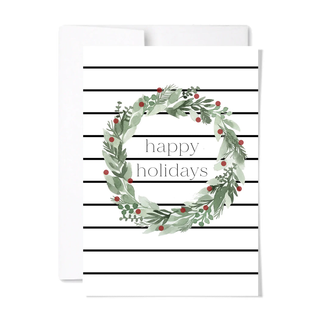 Holiday Wreath Card