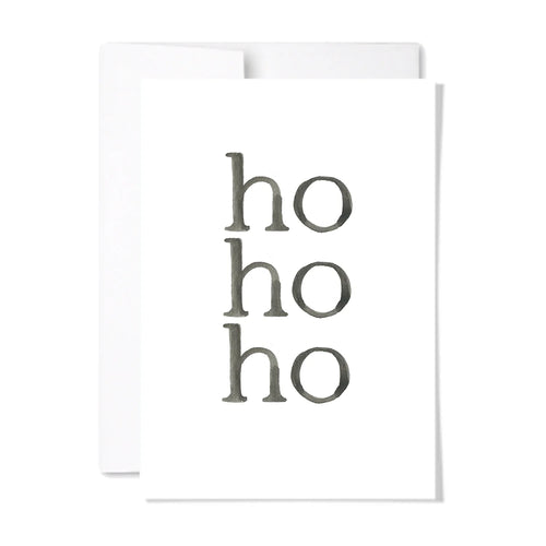 HO HO HO Card