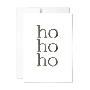 HO HO HO Card