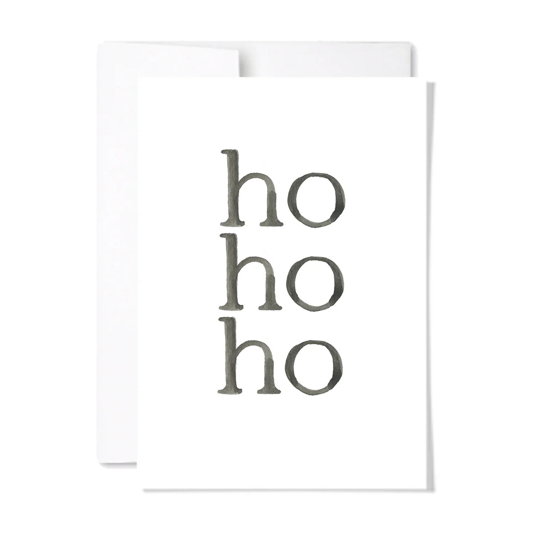 HO HO HO Card