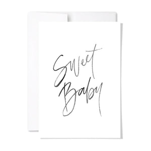 Sweet Baby Card