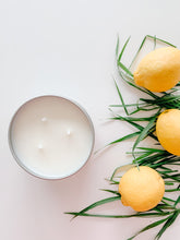 Load image into Gallery viewer, Citronella (3 Wick Tin, Glass Jar or Tea Lights)
