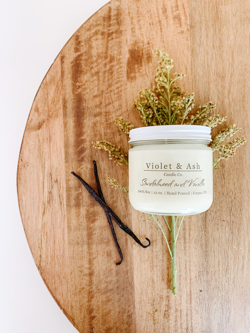 October - SANDALWOOD AND VANILLA