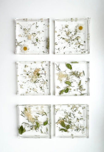 Eco Resin Dried Floral Tray