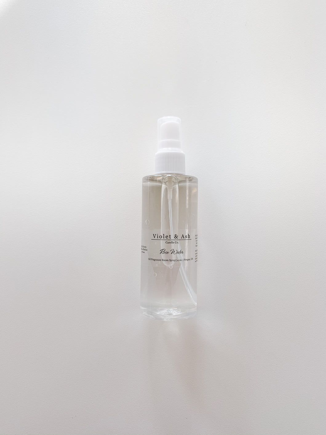Rose Water Oil Fragrance Room Spray