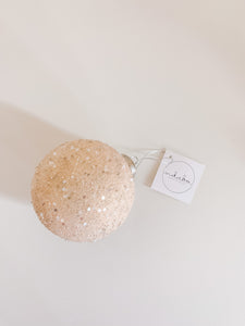 Winter Sparkle Ornament (Blush)