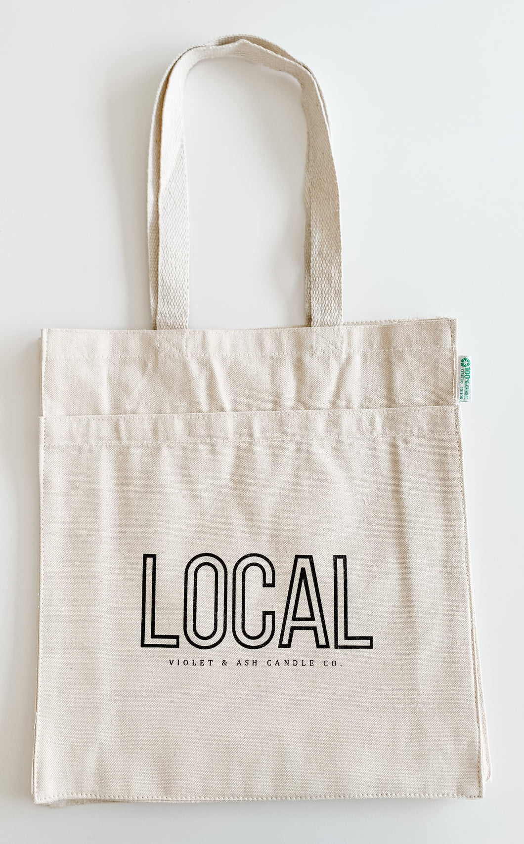 Organic Canvas Pocket Tote