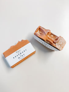 Rosemary + Mint Cold Processed Soap